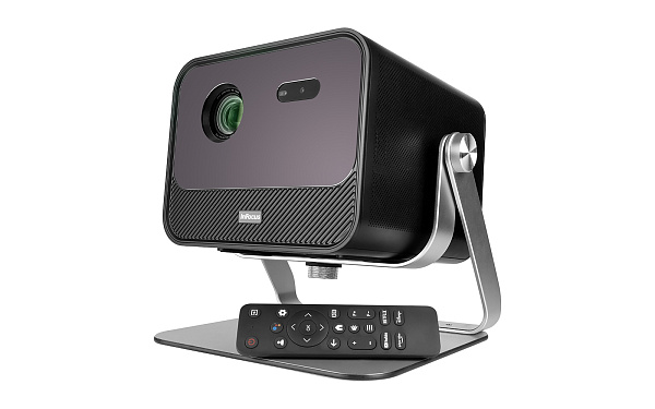 LED проектор InFocus [IN3038SL] Crusader Grandmaster [с подставкой] DLP, 1200 lm, FullHD, (1.2:1), HDMI 2.0 (eARC) 2x USB-A 2.0), AUX, SPDIF, RJ45 (LAN), Bluetooth 5.1/BLE, wi-fi 2.4/5GHz, 2х20W Dolby Audio, до 25000ч., 2.36 кг