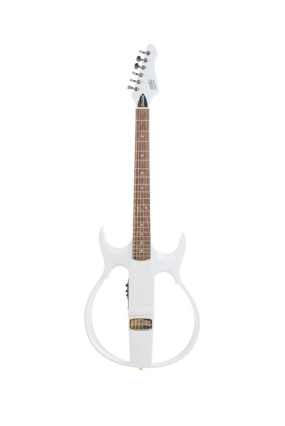 SG3WH23 SG3 Сайлент-гитара, белая, MIG Guitars
