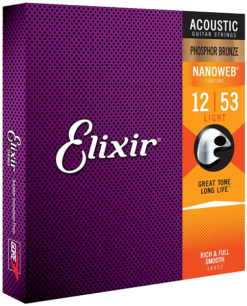 ELIXIR 16052 - Струны для акустической гитары