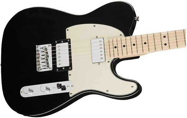 FENDER SQUIER quier Contemporary Telecaster HH, Maple Fingerboard, Black Metallic - Электрогитара