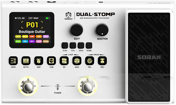 SORAN JME-01 Dual Stomp - Процессор эффектов