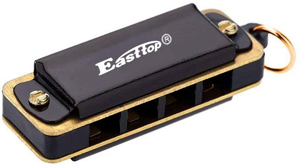 EASTTOP DF4S BLACK - Губная гармоника уменьшенная