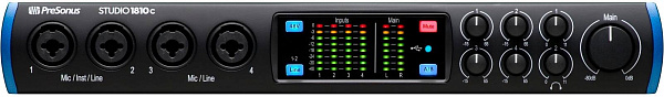 PRESONUS Studio 1810C - аудиоинтерфейс USB 24бит/96кГц, USB-B.