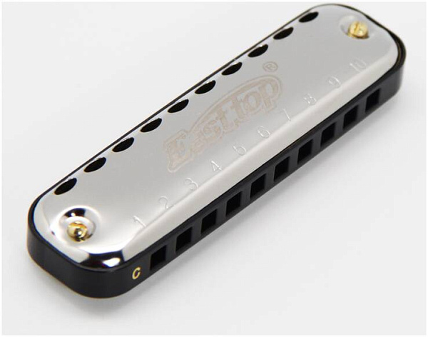 EASTTOP T10-1 C BLACK COMB - Губная гармоника диатоническая