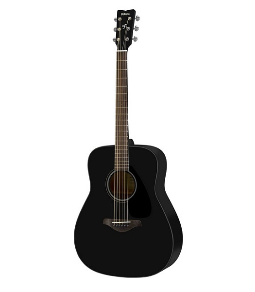FG800-BL Гитара акустическая, черная, Yamaha