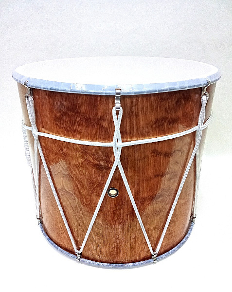 MZ-B13''LmokK Барабан кавказский 13", лак "мокко", клееная мембрана, в чехле, MEZZO