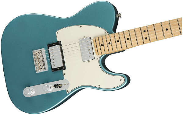 FENDER PLAYER TELE HH MN TPL Электрогитара, цвет синий