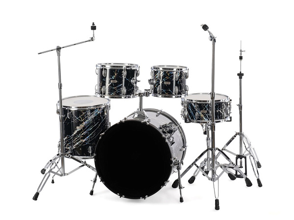 LD-2220-64-04 Барабанная установка, Черный мрамор, LDrums
