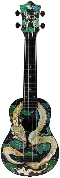 FLIGHT TUS JADE DRAGON / Green Apelsin - Укулеле сопрано