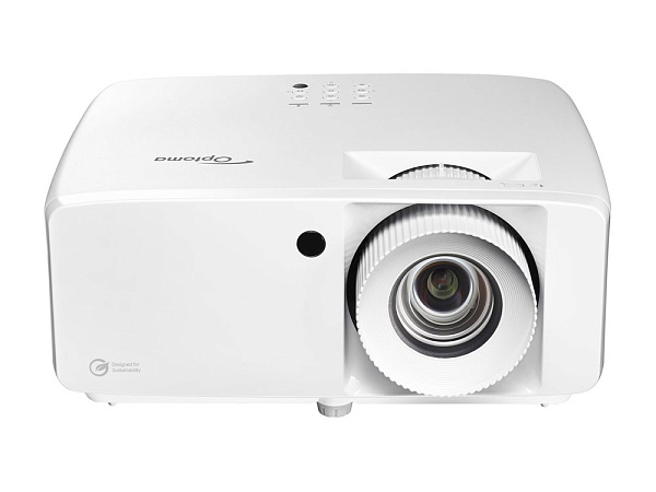 Лазерный проектор Optoma [ZH450] DLP FullHD(1920*1080),4500 ANSI lm;300000:1;Zoom 1,6x;TR 1.4-2.24:1;Lens Shift;HDMI x2; AudioOUT x1 Jack3.5mm; USB-A 1.5A; RS232;RJ45; 15W mono; 32dB; 3kg белый (A9PD7L321AZ1 / E9PD7L321EZ1)