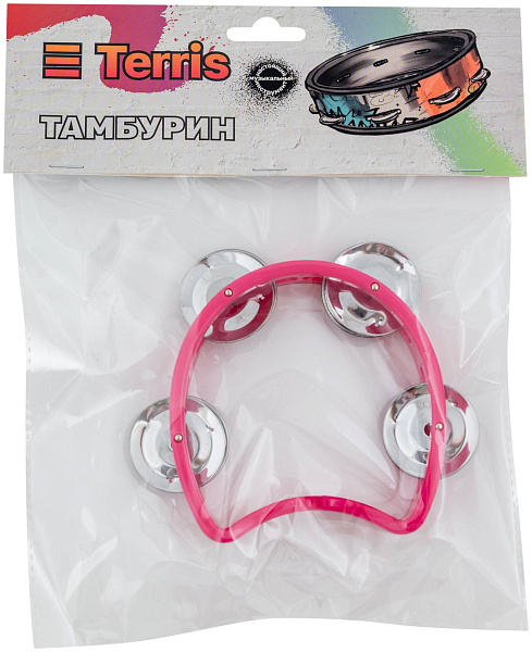 TERRIS XHST-P10 PK - Тамбурин без мембраны