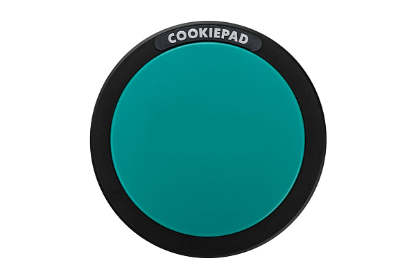 COOKIEPAD 12Z+ - Тренировочный бесшумный пэд 11", мягкий, цвет зелёный