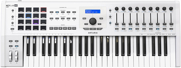 ARTURIA KeyLab mkII 49 White - 49 клавишная полувзвешенная динамическая...