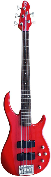 PEAVEY Milestone 5 Plus Red - Бас-гитара 5 струн