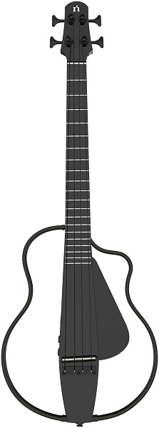 NATASHA NBSG Bass Black - Гитара электроакустическая бас сайлент смарт