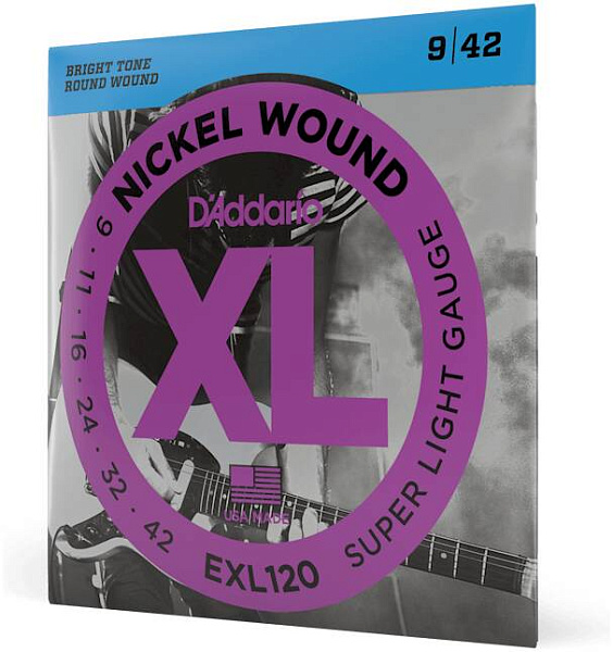 D'ADDARIO EXL120 - Струны для электрогитары