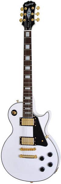 EPIPHONE LES PAUL CUSTOM PRO ALPINE WHITE - Электрогитара