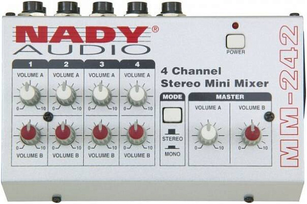 NADY MM-242 MINI MIXER - Микшерный пульт