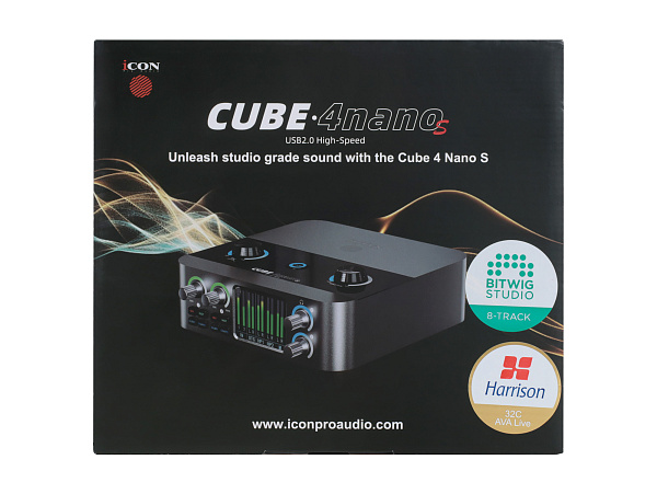 Аудиоинтерфейс USB [110301A3012] Icon [Cube4Nano S] 24 бит/192 кГц.