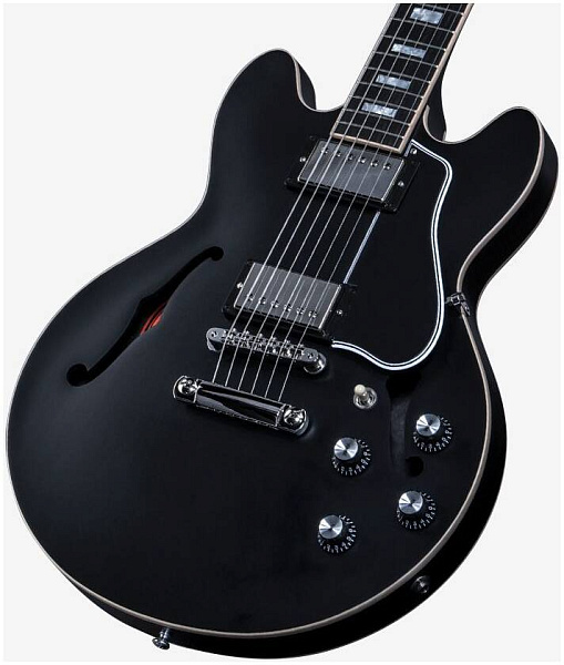 GIBSON 2016 MEMPHIS ES-339 SATIN EBONY - Электрогитара