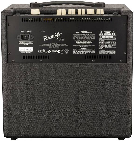 FENDER RUMBLE LT 25 230V EU комбоусилитель для бас-гитары, 25 Ватт