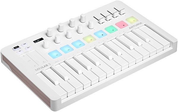 ARTURIA MiniLAB 3 Alpine White - MIDI-клавиатура