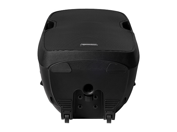 Акустическая система Gemini [AS-15TOGO] Активная, 2-х полосная, RMS/Peak 600/2000 Вт, АЧХ 45-20000 Гц, SPL 106 дБ, 15" НЧ, 1,5" ВЧ, входы: RCA (L/R) AUX, 1/8" TRS AUX, 1/4" TS микр., 1/4" TS гитар., выходы: RCA (L/R), USB, SD, Bluetooth