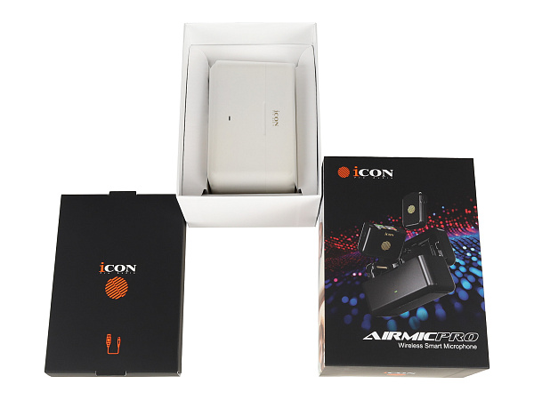 Радиосистема микрофонная Icon [AirMic Pro White] передатчик с микрофоном/приемник: 2/1, всенаправленный, 2.4 ГГц, дистанция: 250 м, время работы приемника/передатчика: 8/8 ч, цвет: белый