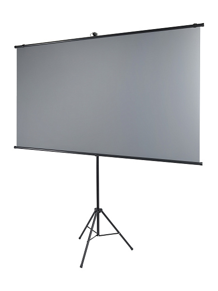 [LSС-100102] Экран на штативе Lumien [Sky Cinema] рабочая область 124х220 см 100" High Contrast Reflective, возможно крепить на стену