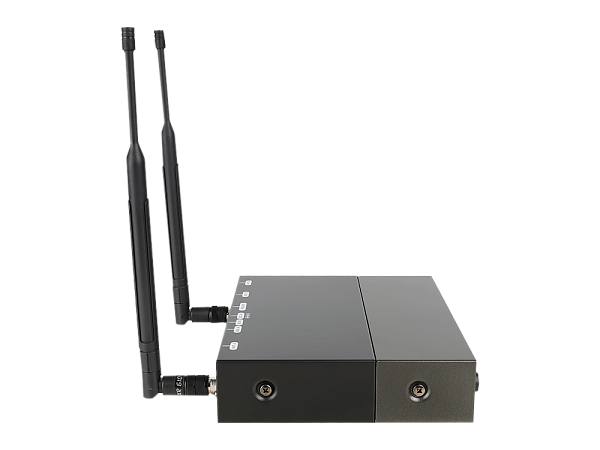 Микрофонная радиосистема Axelvox [DX800FK] UHF 650 - 758 MHz, подавитель обратной связи, цифровая модуляция, LCD дисплей, DSP, ручной микрофон - 2 шт.