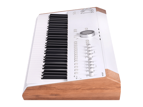 Сценическая клавиатура Arturia [Astrolab White] 61 клавиша, полувзвешенная механика, 10 звуковых движков, вокодер, 10 кнопок пресетов , 4 макрорегулятора, MIDI-вход, USB-C и USB-A; аудио Bluetooth; WiFi, цвет белый