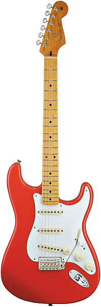 FENDER Classic Series '50s Stratocaster, Maple Fingerboard, Fiesta Red - Электрогитара