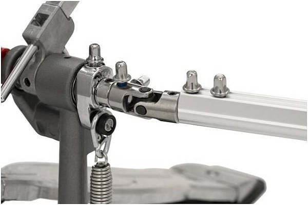 PEARL P-1032R - двойная педаль для бас-барабана, с красным эксцентриком