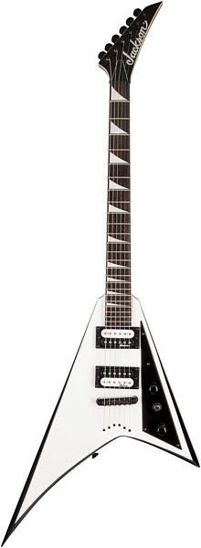 JACKSON JS Series Rhoads JS32T White with Black Bevels - Электрогитара