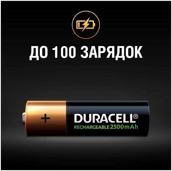 DURACELL HR6 4BL уп 4 шт - Аккумулятор тип AA