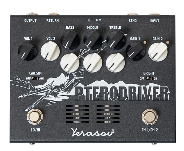 PD-7 Pterodriver Предусилитель гитарный, ламповый, Yerasov