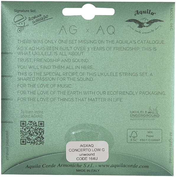 AQUILA 164U - Струны для укулеле концерт
