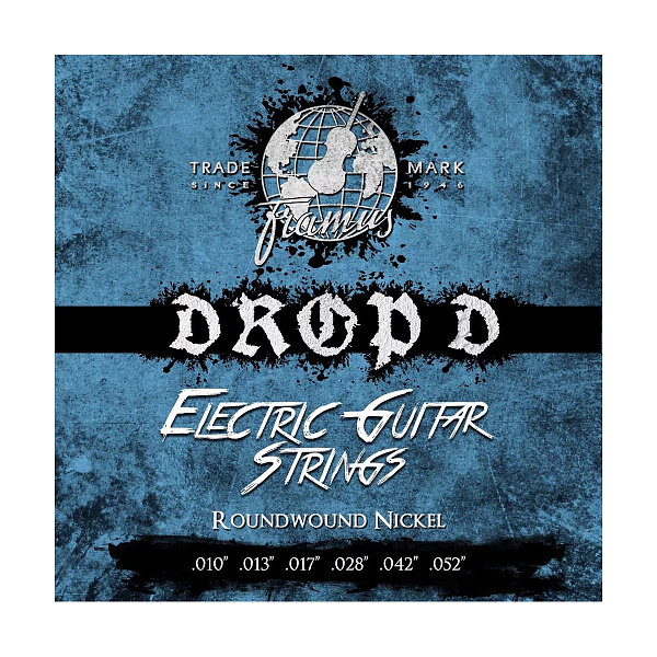 Framus 45250DROPD  - Струны для электрогитары Blue Label Drop D 10-50, никель