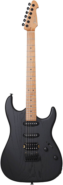 KEIPRO KS-Deluxe Ash-M S.S.H BK - Электрогитара шестиструнная