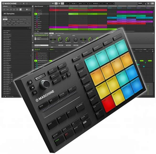 Native Instruments Maschine Mikro Mk3 - Система состоящая из компактного...