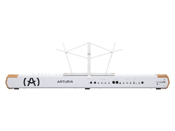 Сценическая клавиатура [230711] Arturia [Astrolab 88] Astrolab White 88 клавиш, молоточковая механика Fatar TP-40, 10 звуковых движков, вокодер, 10 кнопок пресетов , 4 макрорегулятора, MIDI-вход, USB-C и USB-A; аудио Bluetooth; WiFi, цвет белый
