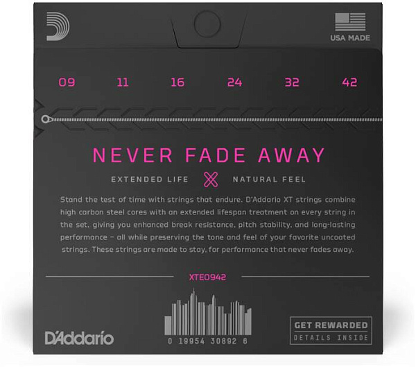 D'ADDARIO XTE0942 - Струны для электрогитары