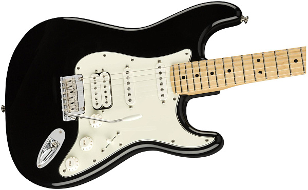 FENDER PLAYER STRAT HSS MN BLK Электрогитара, цвет черный