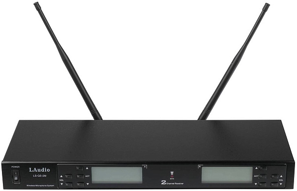 LAUDIO LS-Q5-2M Двухканальная вокальная радиосистема, 2 ручных передатчика,...