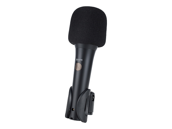 Микрофон динамический Icon [DynaMic 58] вокальный, частотный диапазон 50-15000 Гц, направленность cardioid, чувствительность -54 дБ, выходное сопротивление 150 Ом, максимальный SPL 155 дБ, S/N 75 дБ, разъем XLR-3 M, в комплекте держатель и ветрозащита