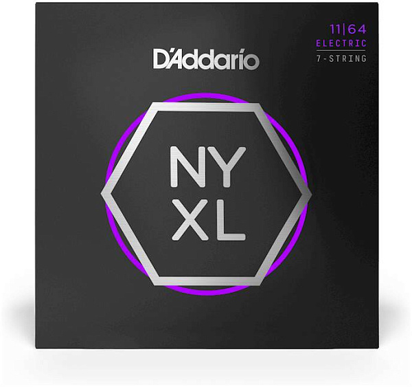 D'ADDARIO NYXL1164 - Струны для электрогитары 7-струнной