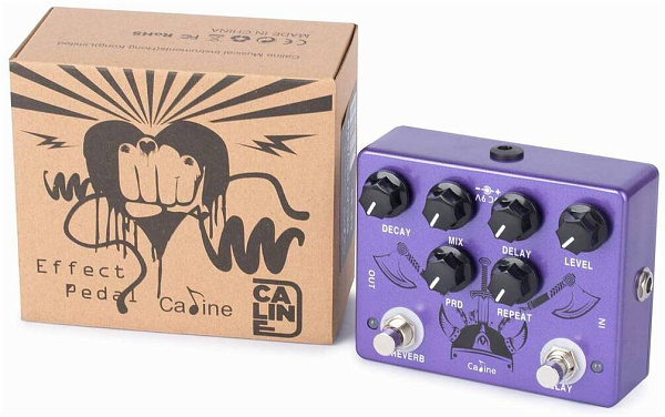 CALINE CP-80 - Педаль эффектов Reverb Delay