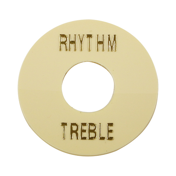 LP-SW-I Накладка под переключатель Treble/Rhythm, кремовая, Hosco