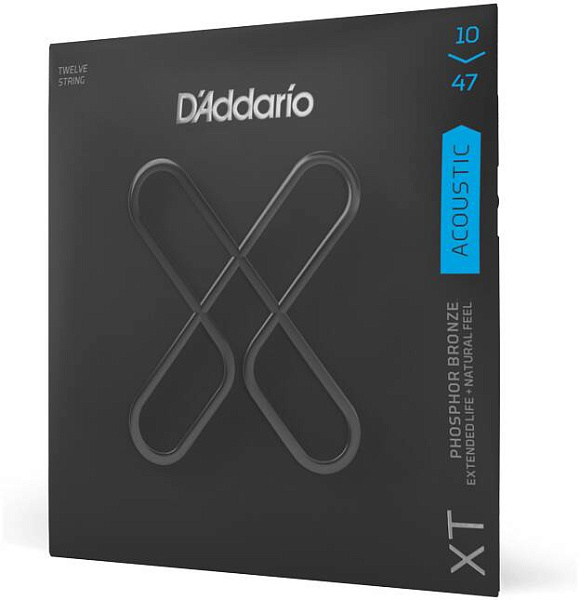 D'ADDARIO XTAPB1047-12 - Струны для акустической 12-струнной гитары