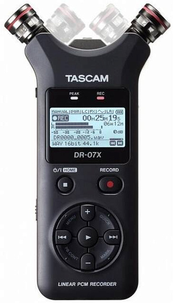 Tascam DR-07x - Портативный цифровой диктофон